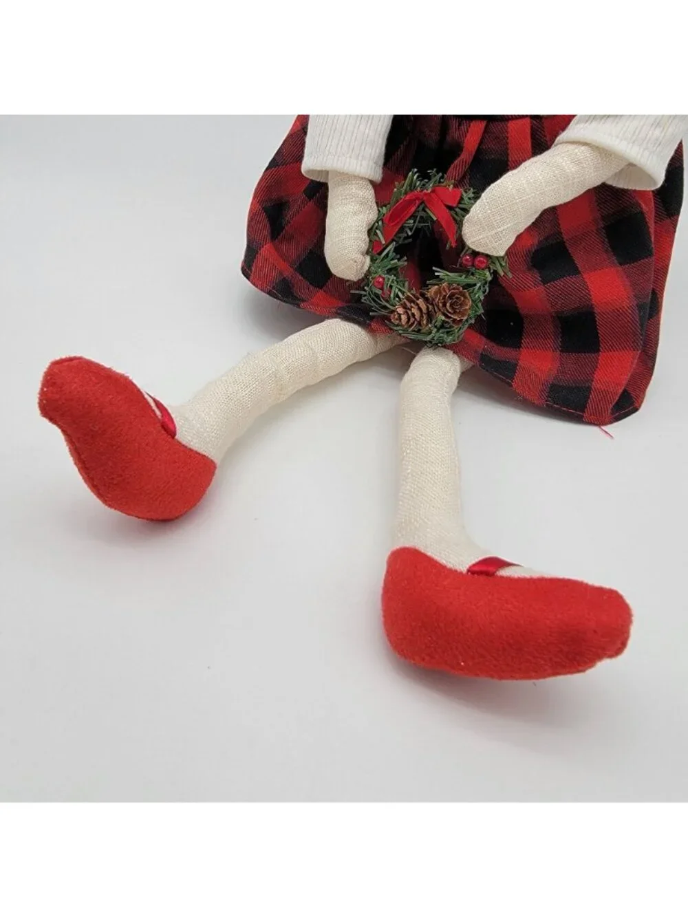 Pier 1 Imports Weighted Reindeer Christmas Decoration